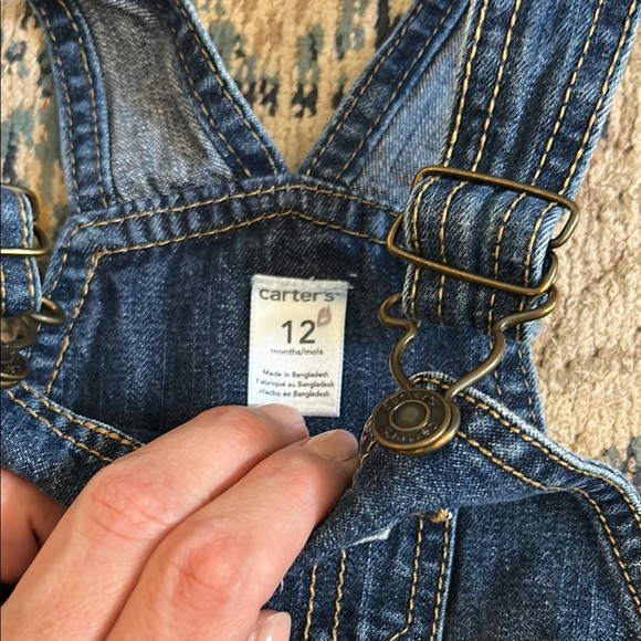 Carter's Denim Overalls - Picture 2 of 3